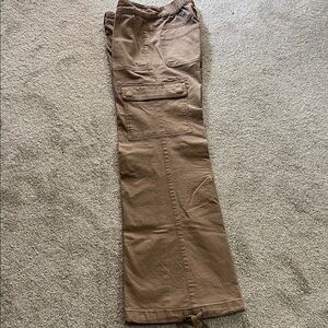 Women’s Size Small Tan Cargo Pants